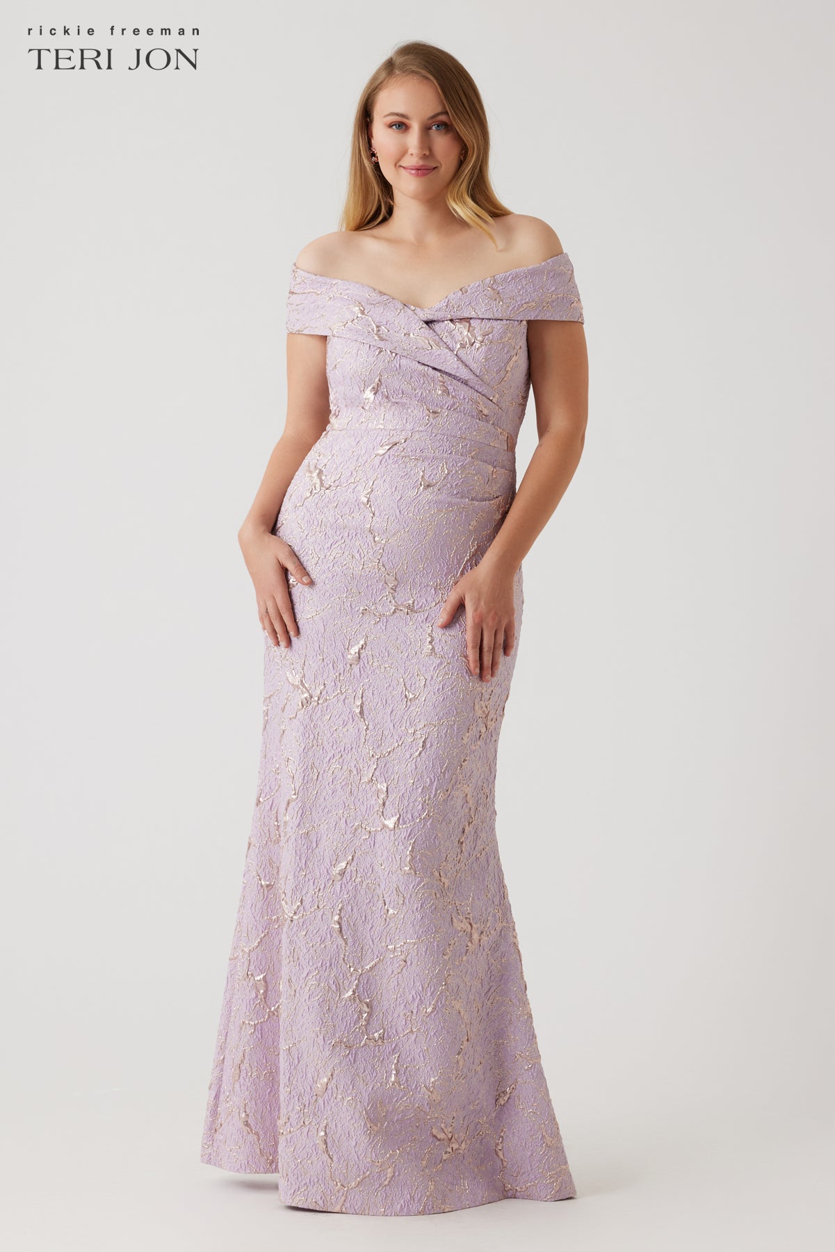 Plus Size Image Lilac Gold