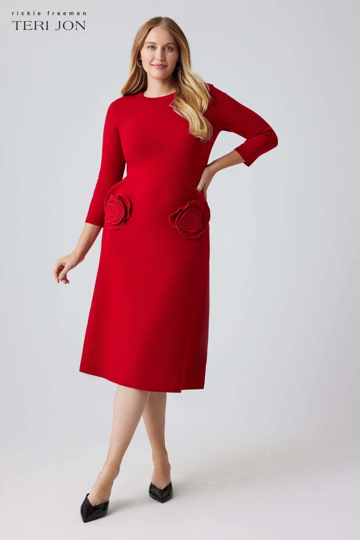 Red plus size image